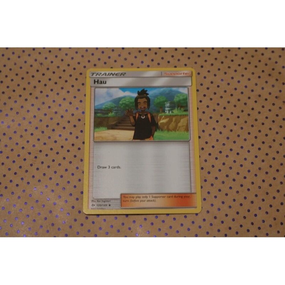 Hau 120/149 Pokemon Card (2017)